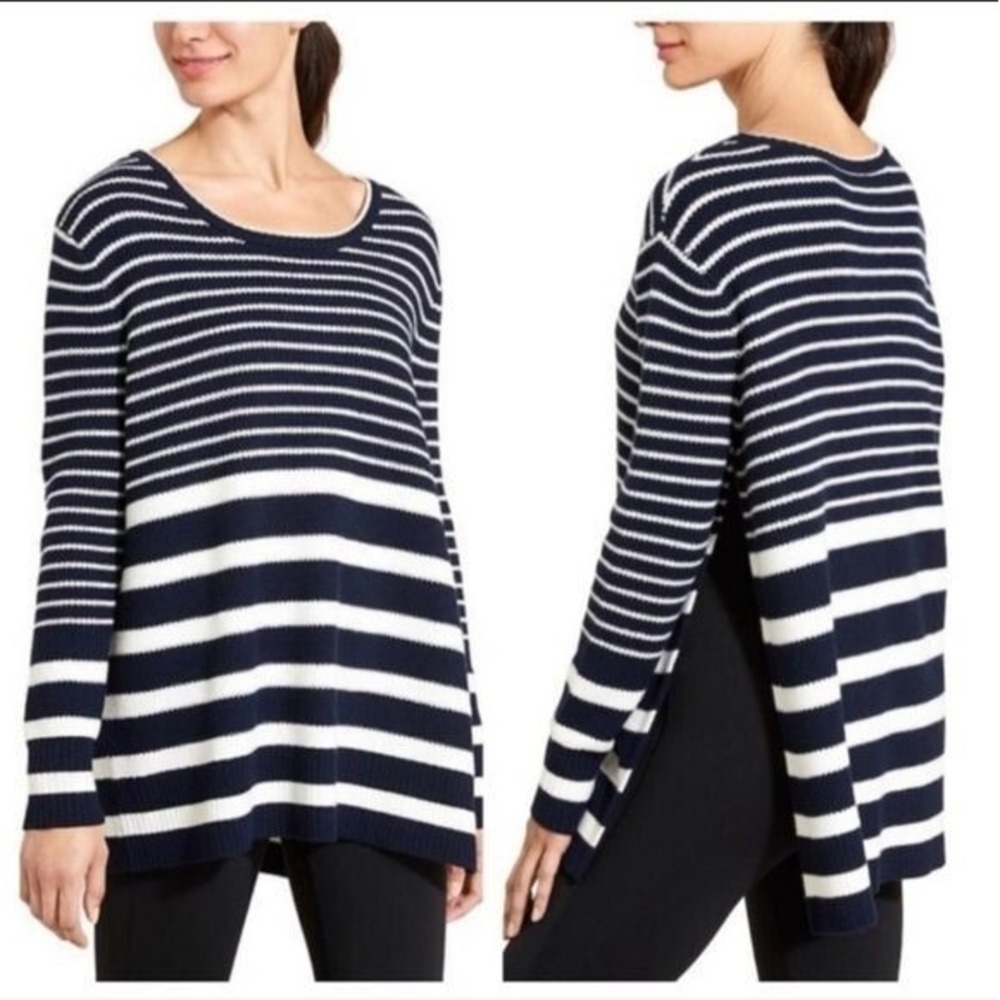 Athleta  Kennewick Annydo Oversized Sweater Striped Women's Size XS‎